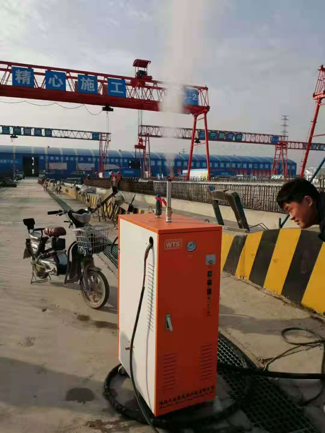 天津中国交建工地现场